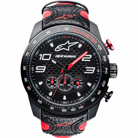 Alpinestars Armbanduhr Tech Chrono Carbon Red Herren