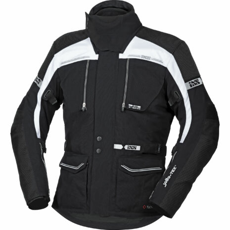 IXS Traveller-ST Tour Textiljacke schwarz/weiß XXL Herren