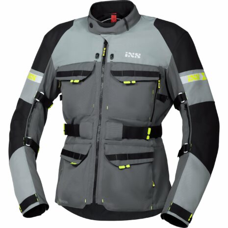 IXS Adventure GTX Tour Textiljacke grau/silber/schwarz M Herren