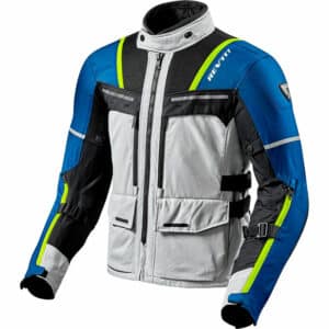 REV'IT! Offtrack Textiljacke silber/blau M Herren