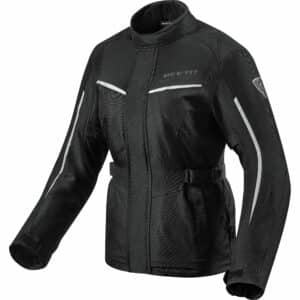 REV'IT! Voltiac 2 Damen Textiljacke schwarz/silber 34 Damen