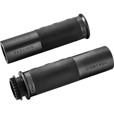 Rizoma Lenkergriffe Icon Alu für 22mm GR225B schwarz