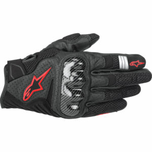 Alpinestars SMX-1 R Handschuh schwarz/rot XXL Herren