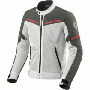 REV'IT! Airwave 3 Textiljacke silber/schwarz XL Herren