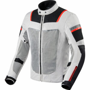 REV'IT! Tornado 3 Textiljacke silber/schwarz S Herren