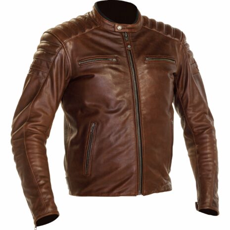 Richa Daytona 2 Lederjacke braun 60 Herren