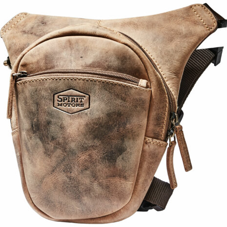 Spirit Motors Vintage Biker-Legbag braun