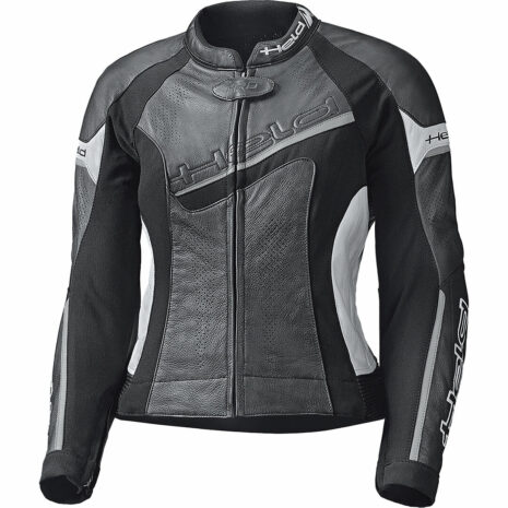 Held Debbie II Damen Lederjacke schwarz/weiß 40 Damen