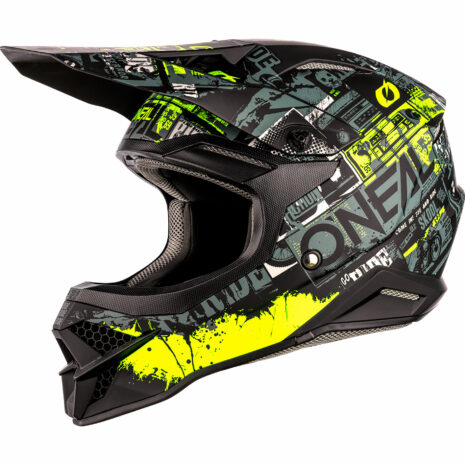 O'Neal MX 3Series Ride schwarz/neon-gelb XL