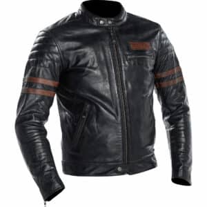 Richa Curtiss Lederjacke grün/braun 50 Herren