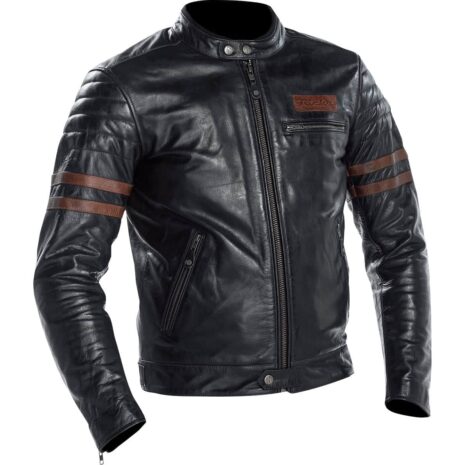 Richa Curtiss Lederjacke grün/braun 52 Herren