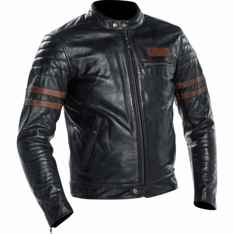 Richa Curtiss Lederjacke grün/braun 54 Herren