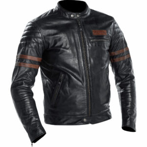 Richa Curtiss Lederjacke grün/braun 64 Herren