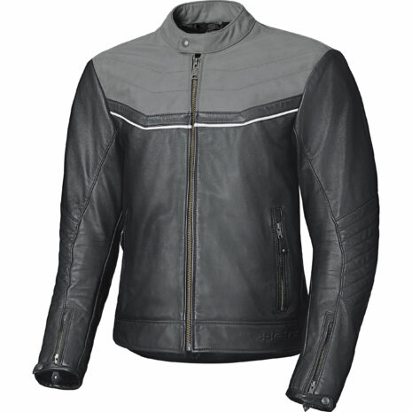 Held Heyden Lederjacke schwarz/grau 62 Herren