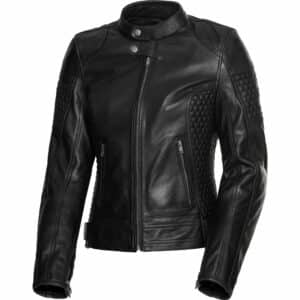 Spirit Motors Retro-Style Damen Lederjacke 1.0 schwarz L Damen