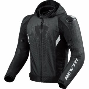 REV'IT! Quantum 2 H2O Textiljacke schwarz/anthrazit M