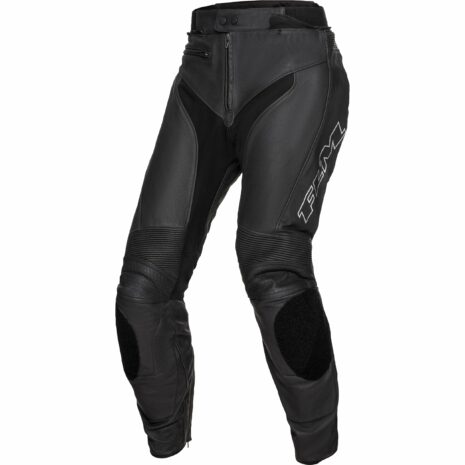 FLM Sports Leder Kombihose 2.2 schwarz/silber 30 (60 kurz) Herren