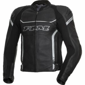 FLM Sports Leder Kombijacke 2.2 schwarz/silber 27 (54 kurz) Herren