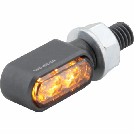 Highsider LED Blinkerpaar Little Bronx M8 getöntes Glas titan