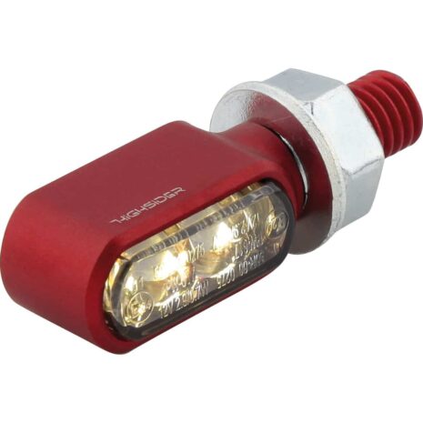 Highsider LED Blinker-/Positionslichtpaar Little Bronx M8 rot