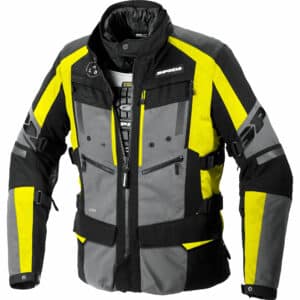 SPIDI 4 Season Evo H2Out Textiljacke schwarz/gelb 3XL Herren