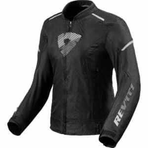 REV'IT! Sprint H2O Damen Textiljacke schwarz/weiß 36 Damen