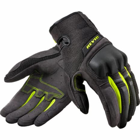 REV'IT! Volcano Handschuh schwarz/neon-gelb L Herren