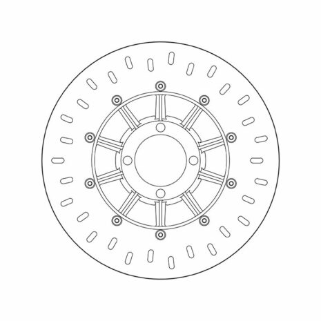 Brembo Bremsscheibe Oro starr 68B407D2  285/62/79/4/10