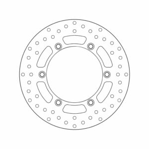 Brembo Bremsscheibe Oro starr 68B407G4  282/144/166/5/10