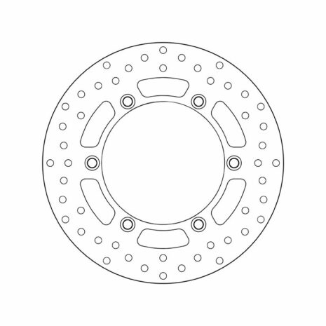 Brembo Bremsscheibe Oro starr 68B407G4  282/144/166/5/10