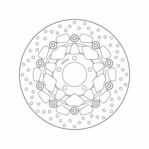 Brembo Bremsscheibe Oro schwimmend 78B40820 290/64/86/5/10