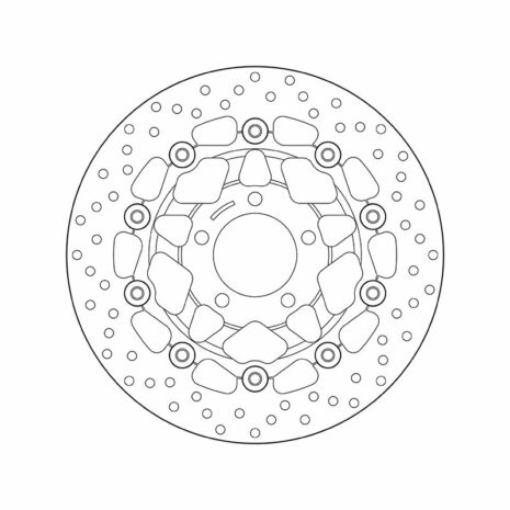 Brembo Bremsscheibe Oro schwimmend 78B40820 290/64/86/5/10