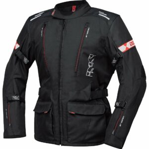 IXS Lorin-ST Textiljacke schwarz/rot XXL Herren