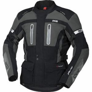 IXS Pacora-ST Textiljacke schwarz/grau L Herren