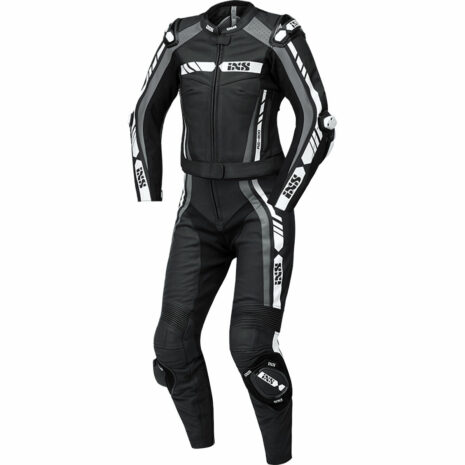 IXS RS-800 1.0 LD Sport Damen Lederkombi 2-tlg. schw/gra/wei 34 Damen