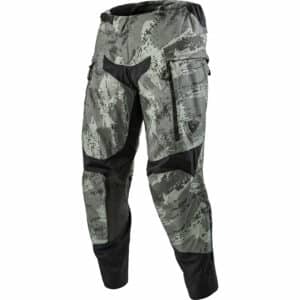 REV'IT! Peninsula Leder-/Textilhose camo grau 3XL (kurz) Herren