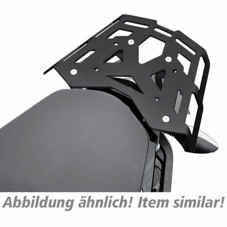 Zieger Gepäckbrücke Alu schwarz für BMW F 650/700/800 GS