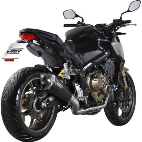 MIVV Delta Race Auspuff H.072.KDRB 4-1 schwarz für CB/CBR 650 R