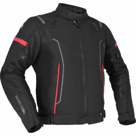 Richa Airstream 3 Textiljacke schwarz/rot 3XL Herren