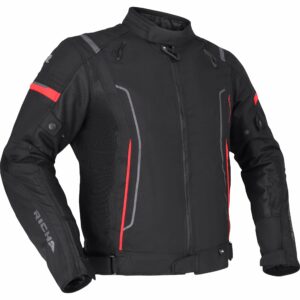 Richa Airstream 3 Textiljacke schwarz/rot 5XL Herren