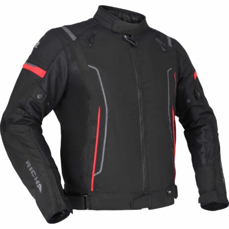 Richa Airstream 3 Textiljacke schwarz/rot M Herren