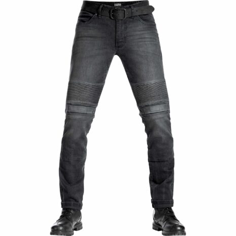 Pando Moto Karl Devil 9 Jeans schwarz 30/34 Herren