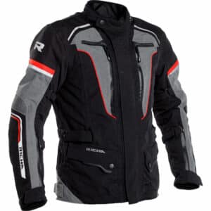 Richa Infinity 2 Pro Textiljacke schwarz/rot L Herren