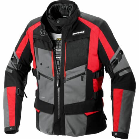 SPIDI 4 Season Evo H2Out Textiljacke schwarz/rot M Herren