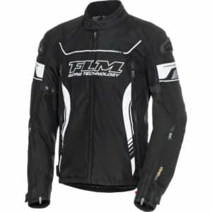 FLM Octane Textiljacke schwarz/weiß XXL Herren