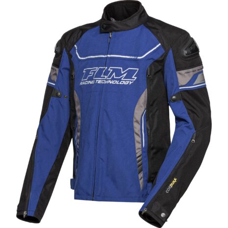 FLM Octane Textiljacke schwarz/blau/grau M Herren