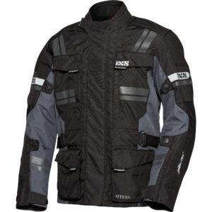 IXS Max-ST Tour Textiljacke schwarz/grau M Herren