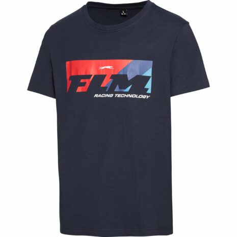 FLM T-Shirt Carl blau M Herren