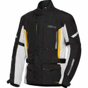 FLM Touren Textiljacke 3.0 schwarz/grau/gelb L Herren