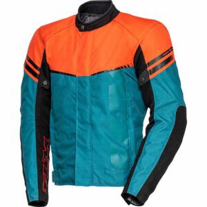 FLM Traction Textiljacke petrol/orange XL Herren